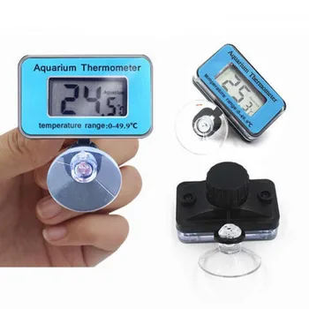 

Electronic Digital Thermometer New Submersible Fish Tank Aquarium LCD Thermometer with Suction Cupwaterproof Wireless
