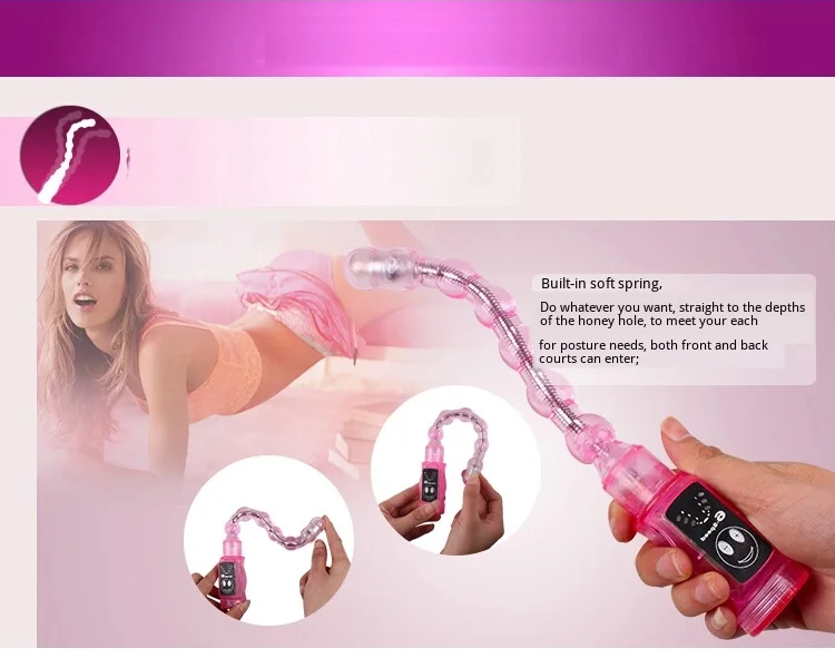 hb018  Beads Vibrator masturbators Lover  (6)
