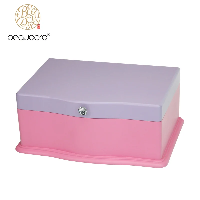Two Tone BEAUDORA балерина танцовщица музыкальные Деревянные ювелирные изделия музыкальная шкатулка органайзер для ювелирных изделий - Цвет: Two Tone