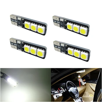 

4x W5W T10 LED Canbus Bulb 194 Led Car Interior Dome Light Reading Lights For Hyundai I30 I20 IX35 Solaris Kona Santa Fe Creta