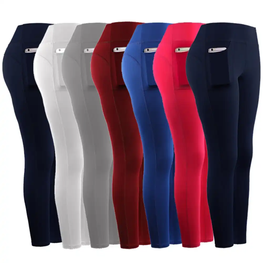 ladies yoga pants with pockets