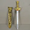 Gold toy swords Cartoon Toys Plastic Model Toy Knife Anime Cos Weapons Props Fly Heavenly Sword Weapon Category Sports 2021 2