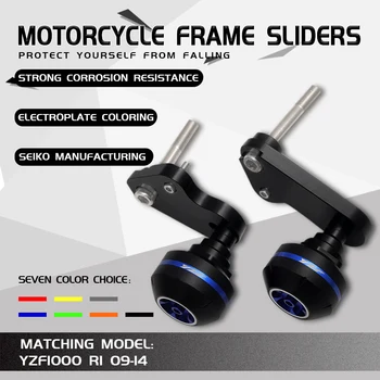 

Motorcycle Accessories Moto Parts Frame Sliders Crash Pads for R1 YZFR1 YZF-R1 2009-2014 Fairing Cover Protector