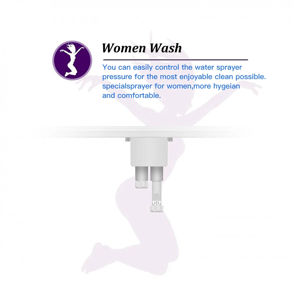 Насадка для унитаза SOOSI биде распылитель ванной самоочищающаяся насадка спрей