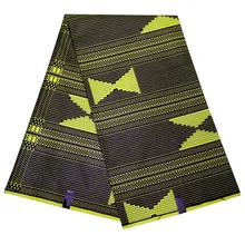 Стиль африканская вощеная ткань цвета слоновой кости в форме цветка восковая африканская ткань