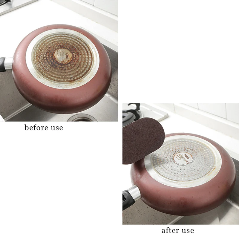 Kitchen Handle Emery Cleaning Sponge Multi-functional Practical Durable High Quality Cleaning Sponge