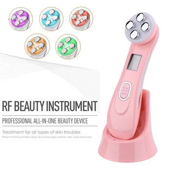 

Recommend 5 In 1 LED Photon Therapy Facial Skin Lifting Rejuvenation EMS Ion Microcurrent Massager