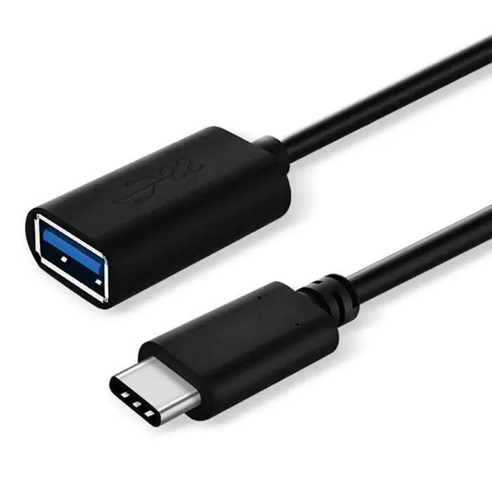Type-C к USB 3,0 OTG кабель type C штекер к USB 2,0 A Женский OTG кабель для передачи данных зарядный передающий данные кабели