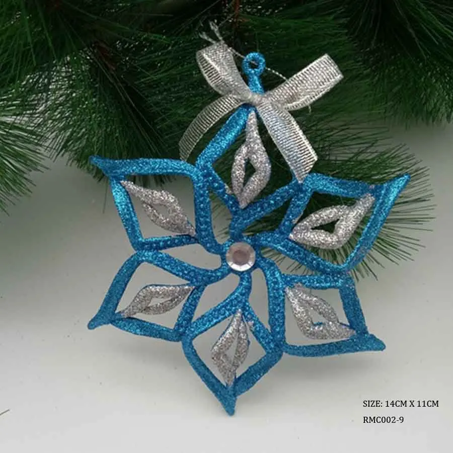 TYPE 6 1PC colorful Sticky gold powder pearl Two-tone bow christmas tree Pendant 14CMX11CM DIY XMAS home decoration tools Ornaments - Цвет: TYPE 6