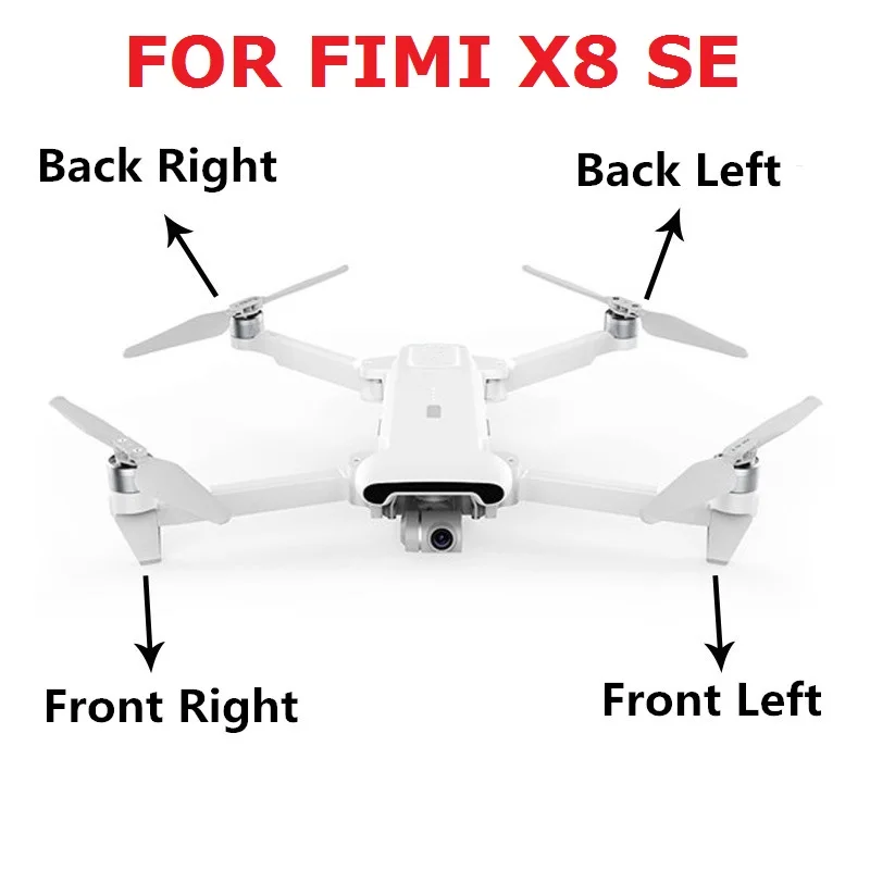 FIMI X8 SE RC беспилотный двигатель рычаг передний задний левый правый задний Квадрокоптер запасные аксессуары Запчасти