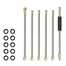 Мощный удлинитель для мойки под давлением, сменная насадка 1/4 футов, быстрое подключение дюйма