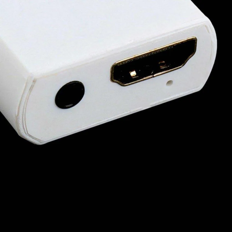  HDMI Adattatore di Alta Qualità Full HD HDMI 720 p 1080 P Adattatore del Convertitore Con 3.5mm Usc