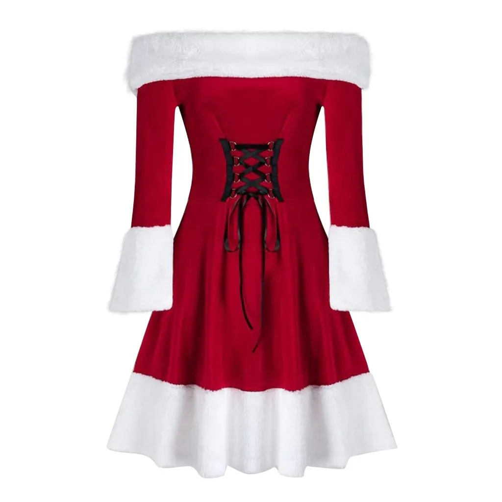 Dress Women's Dress Polyester Women's Dress Red Festival Off Shoulder A Line Womens Dresses For Celebrations And Parties