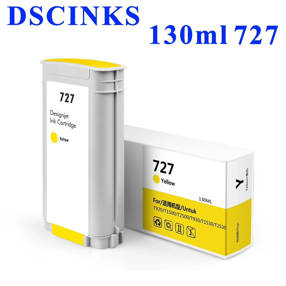 HP DesignJet 727 īƮ  ũ īƮ, HP DesignJet T920 T1500 T2500 T930 T1530 T2530 Ϳ 727  ũ, 130ml