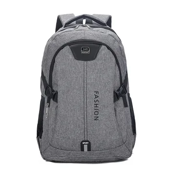 

Waterproof Oxford Men Backpack Kids Orthopedic School Bags for Teenagers Boys Unisex Large Laptop Book Bags Solid Back Pack