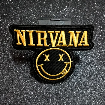 

Rock Band Patch Embroidered Patches for Clothing Letter Patch Iron On Patches Metal Bands Badges Parches Bordados Para La Ropa F