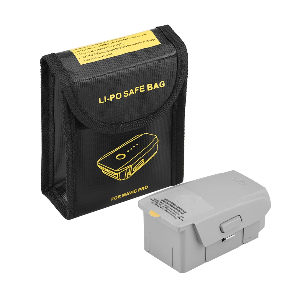 Безопасная сумка для аккумулятора Mavic Air 2 Lipo огнестойкий чехол Взрывозащищенная