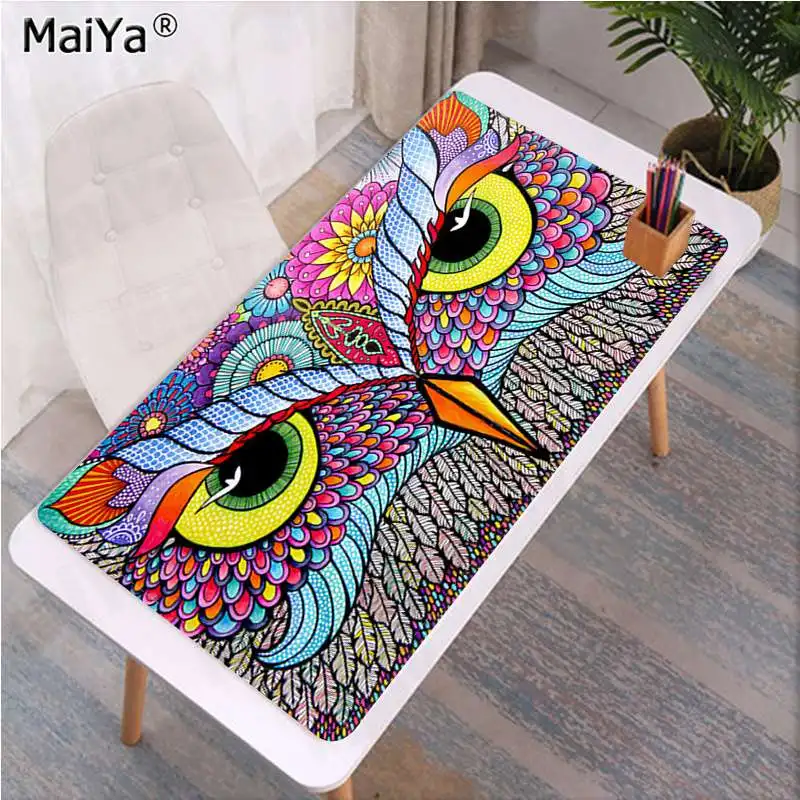 Maiya,, животные, Сова, резина, ПК, компьютерный игровой коврик для мыши,, большой коврик для мыши, клавиатуры, коврик