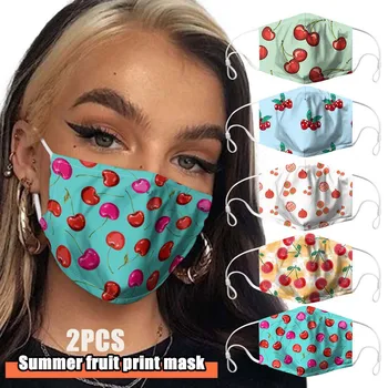 

2PC Outdoor Reusable Breathable Face Cover Dustproof Windproof Foggy Haze Anti-spitting Quick-drying Comfortable maschere