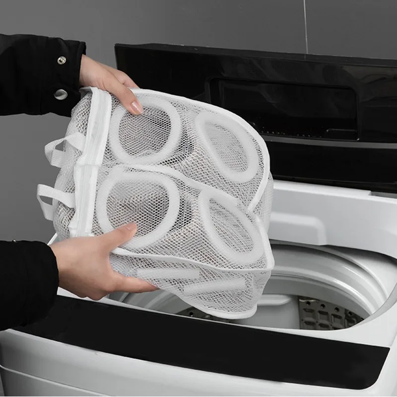 Shoe washing storage bag washing machine special care washing bag household shoe washing bag mesh bag anti-deformation