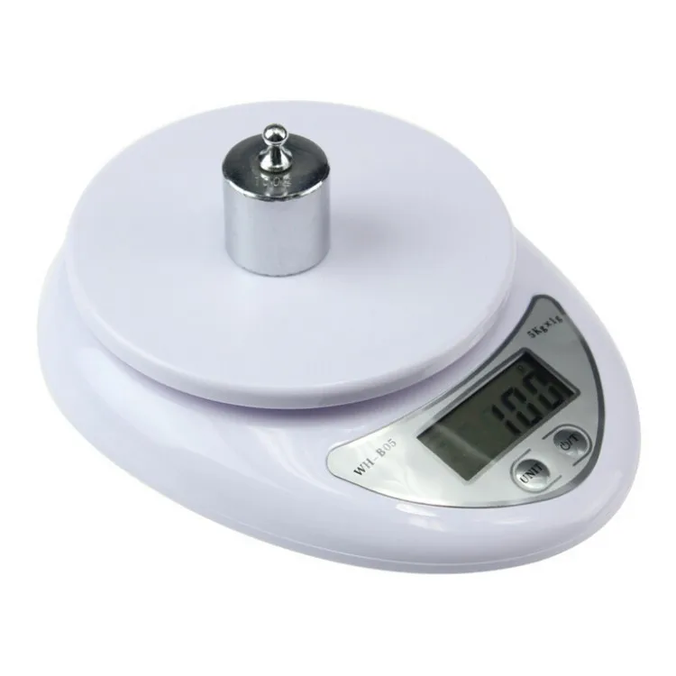 

Steelyard Kitchen Scales Postal Food Balance Measuring Weight Libra Portable 5kg Digital Scale LCD Electronic Scales