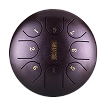 6 дюймов 8 нот Мини Профессиональный G Tune Tank переносная ручная сковорода музыкальный образовательный инструмент стальной язык барабан с молотками подарок C Ключ