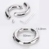 28-50mm Stainless Steel Penis Ring Scrotum Pendant Ball Stretcher Penis Enhancer Restraint Metal Cock Ring Sex Aid Toys For Men 1