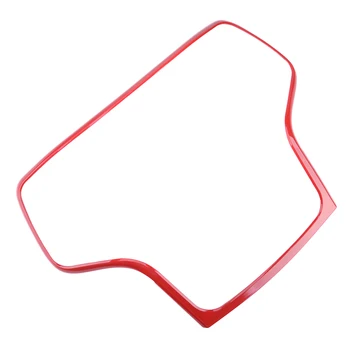 

ABS Red Console Navigation AC Panel Trim Cover Bezel Fit for Jeep Grand Cherokee 2014 2015 2016 2017 2018 2019 2020