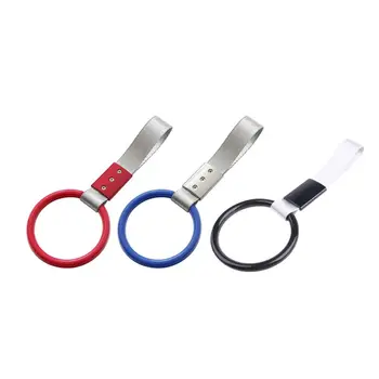 

Hot Selling PVC Round Hang Ring Circle Interior Handle Strap Charm Drift Hook For Subway Train Bus Car