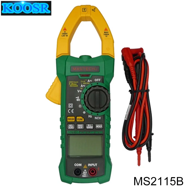 Цифровой Мультиметр MASTECH MS2115B измеритель напряжения тока емкости частоты с