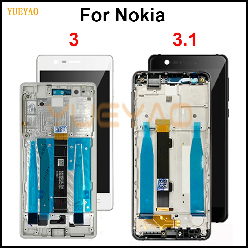 Сенсорный ЖК-экран для Nokia 3 1 TA-1049 TA-1057 TA-A-1063 TA-1070 TA-1074 TA-1020 TA-1028 TA-1032 TA-1038 | Мобильные