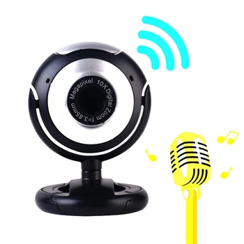 

USB Webcam Laptop Online Course Web Cam Plug And Play With Microphone Video Chat PC Camera For Computer Notebook Live Broadcast