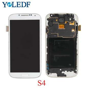 

For Samsung S4 GT-i9505 i9500 i9505 i9506 i9515 i337 LCD Display touch Screen Panel Digitizer+frame Assembly repair Tela parts