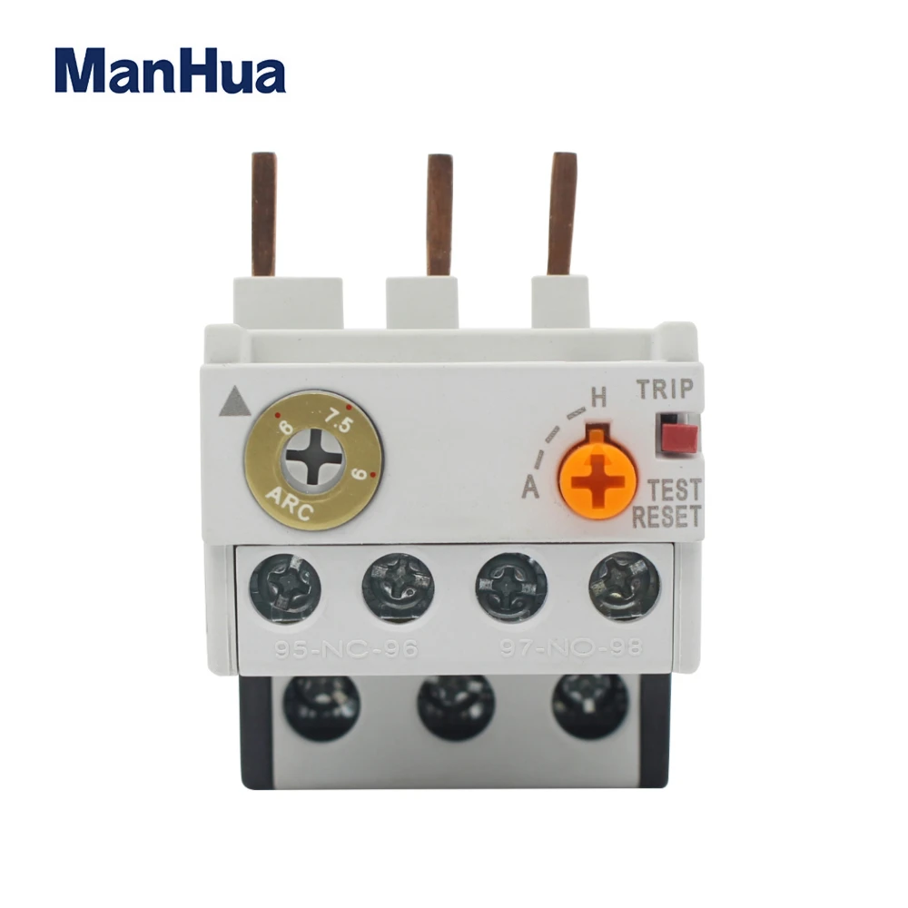 Manhua Protective Relay 6 9A GTH 22 Thermal Overload Relay Realize