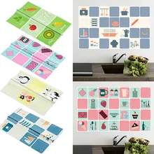 75*45 см Кухня анти-масляные наклейки на стену мульти-стиль домашний декор настенные художественные наклейки домашние декоративные обои посуда