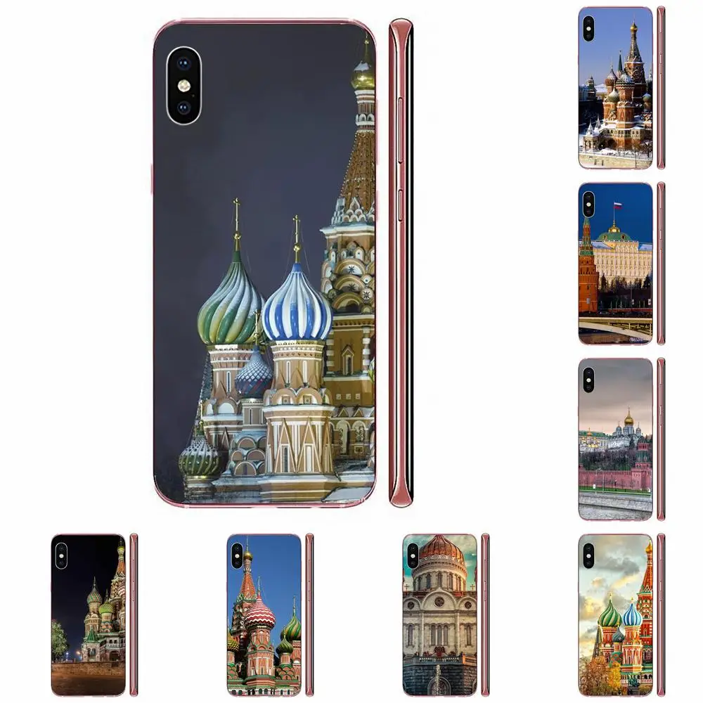 Чехол из ТПУ с принтом для Xiaomi Redmi 3 3S 4 4A 4X 5 6 6A 7 K20 Note 2 5A Plus Pro Кремль Москва Россия |