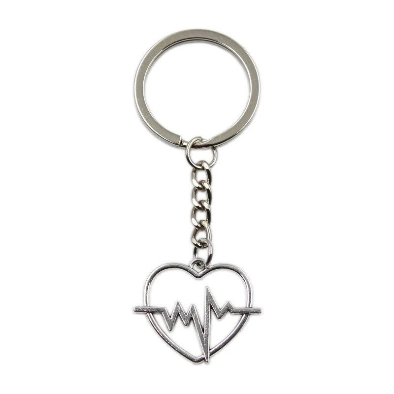 Заводская цена Бриллиантовая подвеска ECG брелок для ключей металлическая цепь