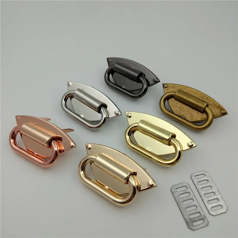 Decal Handbags Hardware-Accessories Decorative-Button Shoulder-Strap Metal Link Wholesale