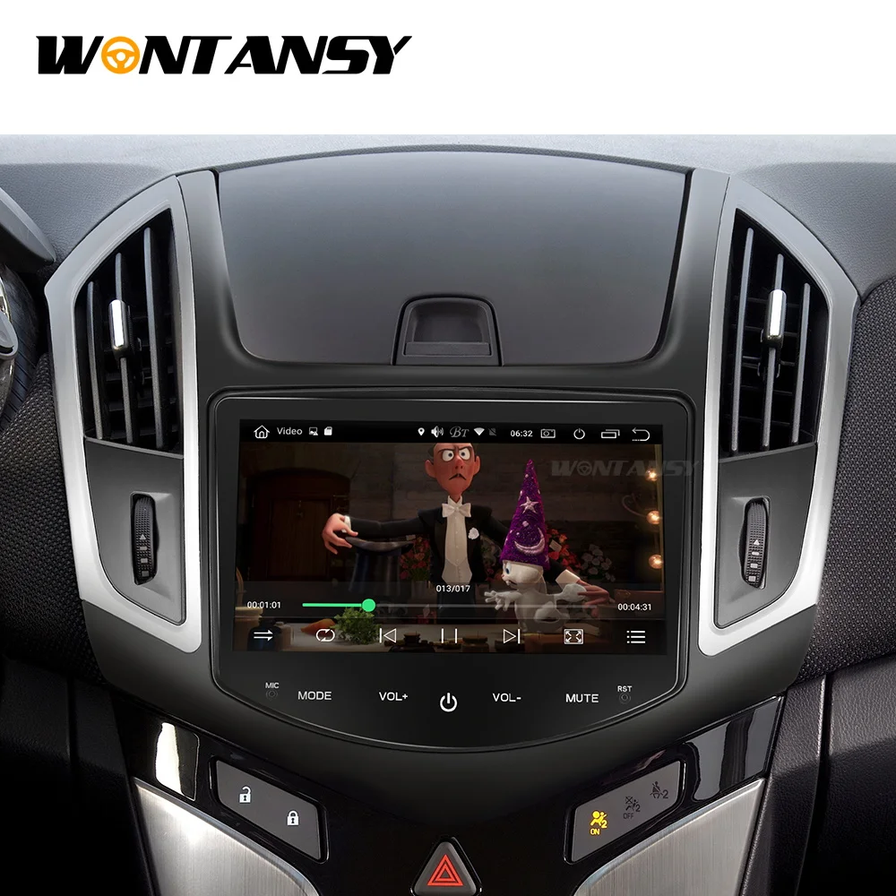 Discount PX30 android 9.0 car dvd gps player for Chevrolet Cruze 2013 2014 2015 with radio gps navigation support  steering wheel 5