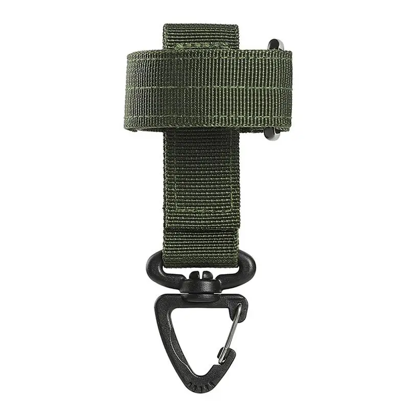 Details about   Nylon Tactical Molle Belt Carabiner Key Holder Camp Hook Clip Bag Buckle N1H9 