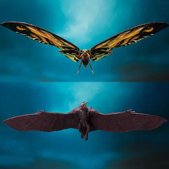 

Gojira Figure Rodan Vs Mothra PVC Action Figure Collectible Model Toy 2pcs/set