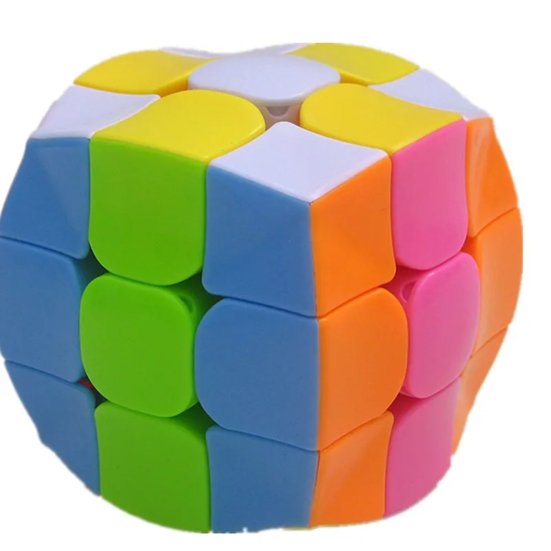 Zcube волна 3x3x3 Профессиональный Многоцветный твист волшебный куб быстрый ультра-Гладкий скоростной Головоломка Куб 3х3 Развивающие детские игрушки подарок