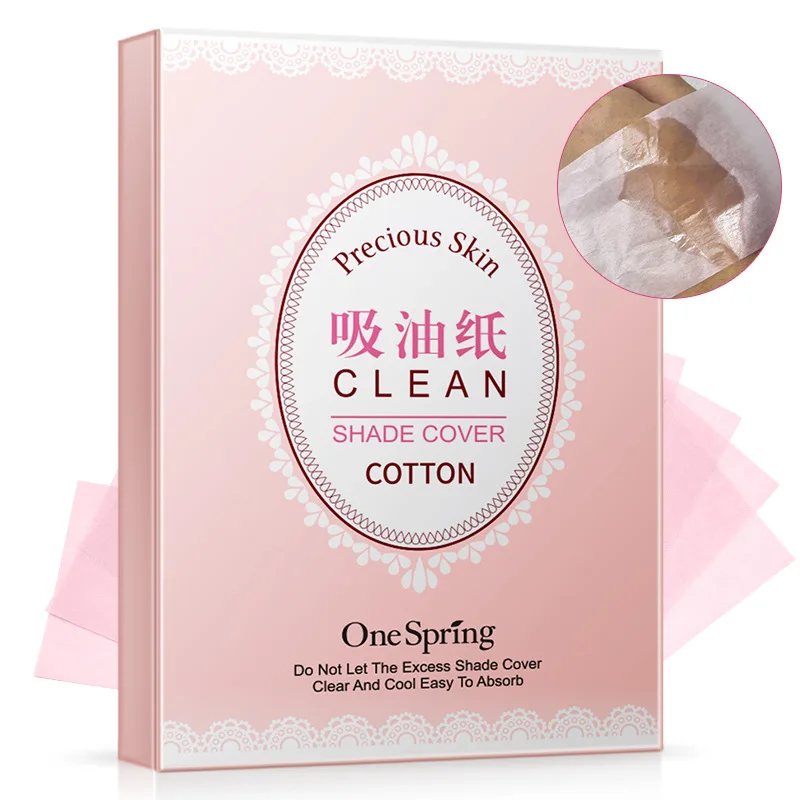 

BIOAQUA Remover Cleaning Make Up Deep Cleanser Oil Oil Control Film Absorbing Sheets Oil Blotting Paper Black Head 100PCS