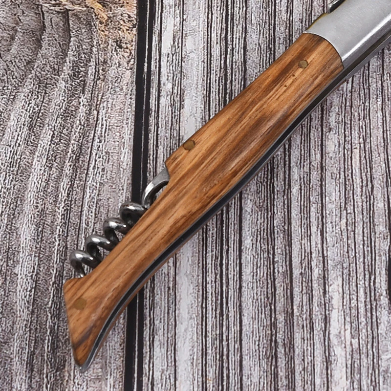 Laguiole Wood Folding knife Japanese Fold Wine Pocket Carry knives Portable Fruit Dinner Steak Survival Outdoor Picnic Tool pocket knife,steak knife,fruit knife