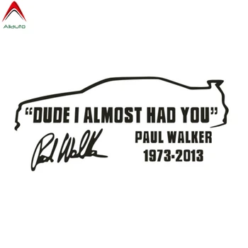 

Aliauto Fashion Signature Car Sticker Dude I Almost Had You Automobiles Accessories PVC Decal for Mazda 3 Subaru Golf 4,21cm*9cm