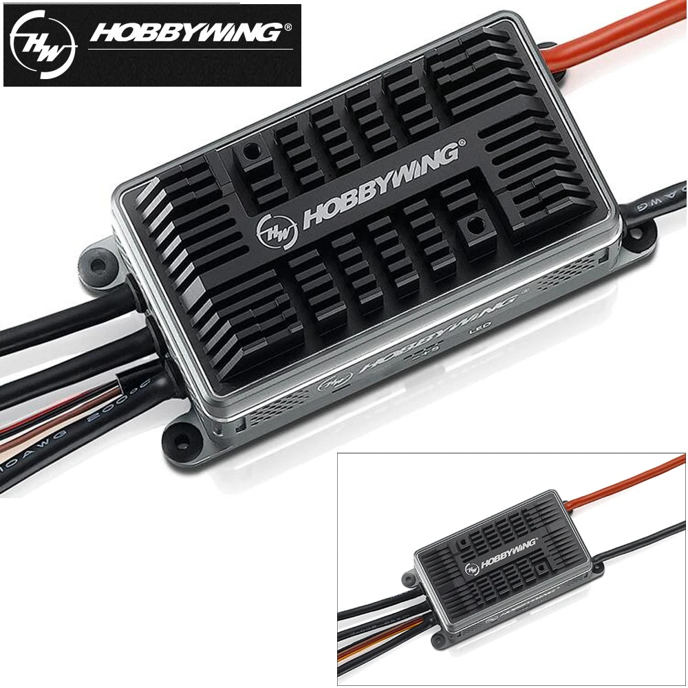 

Hot 1pcs Original Hobbywing Platinum HV 200A V4 6-14S Lipo OPTO Brushless ESC for RC Drone Quadrocopter Helicopter Aircraft