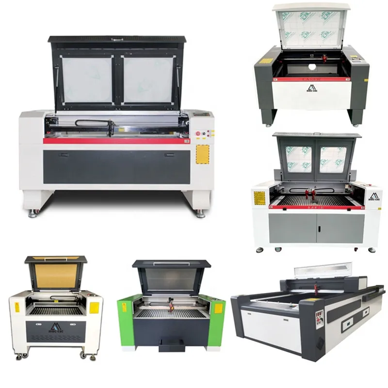 Highly Accurate 4060 CO2 Laser Cutter Machine 60w 80w 100w Wood CNC Engraver 6090 Ruida 6442s Smoke Exhaust System |