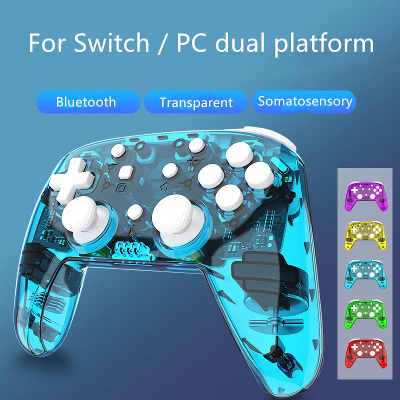 

Hot Selling Wireless Game controller For Nintendo Switch Dual Shock Joystick Support PC Bluetooth Gamepad Controller