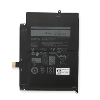 

YXOXH 0WYCVV YX0XH 4250mAh New Laptop Battery For Dell Latitude 7285 T02J 7.6v 34WH+Tracking Number