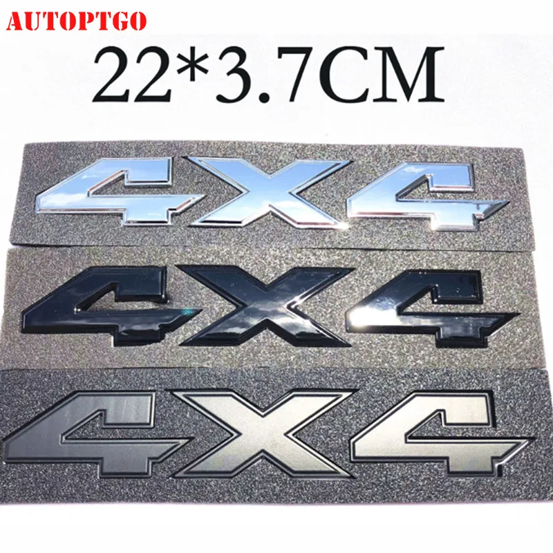 Автомобильный Стайлинг 22*3,7 см 3D 4X4 эмблема значок наклейка для Dodge джип RAM Grand Cherokee Wrangler четыре колеса